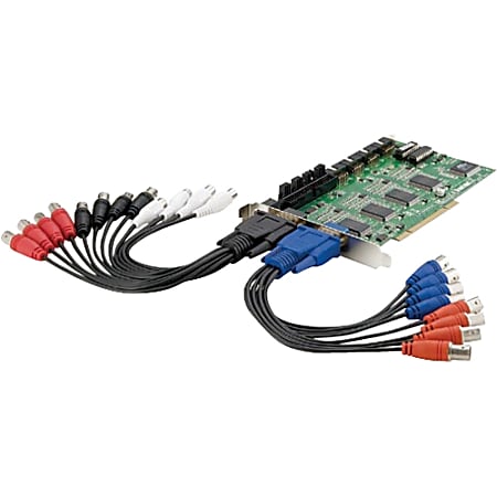 Levelone FCS-8006 16-Port Analog Camera Capture Card