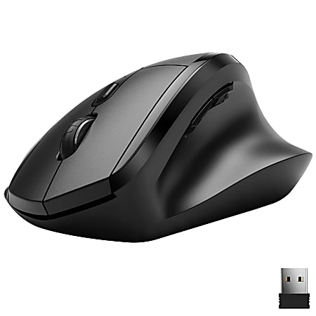 Delton S30 Wireless Ergonomic Computer Mouse, Black