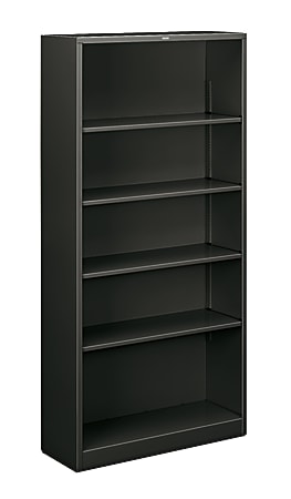 HON® Brigade® Steel Modular Shelving Bookcase, 5 Shelves,