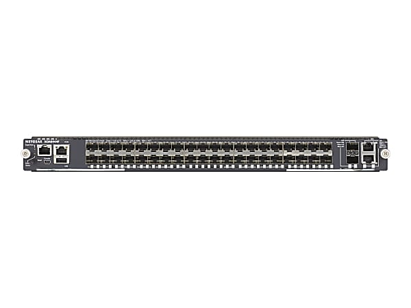 NETGEAR XCM8944F - Switch - 40 x SFP + 2 x 10Gb Ethernet + 2 x 10 Gigabit SFP+ - plug-in module