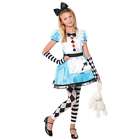 Amscan Alice Girls' Halloween Costume, Extra-Large