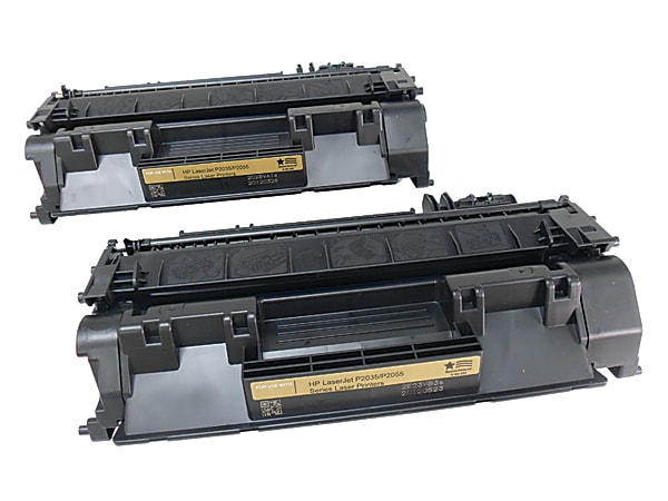 IPW Preserve Remanufactured Black Toner Cartridge Replacement For HP 05A, CE505D, Pack Of 2, 845-05D-ODP
