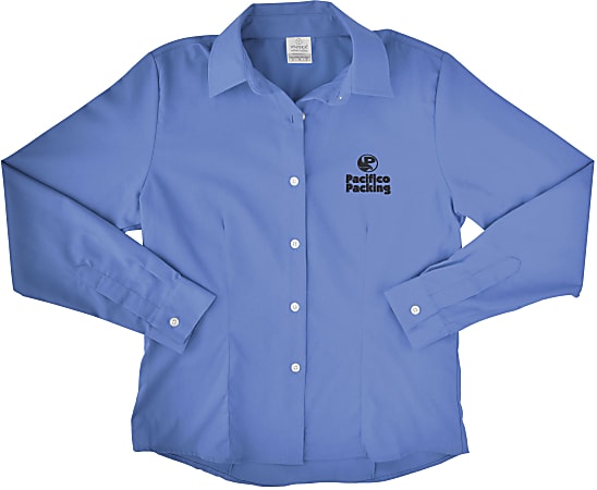 Ladies long store sleeve dress shirts