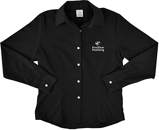 Ladies long sales sleeve dress shirts
