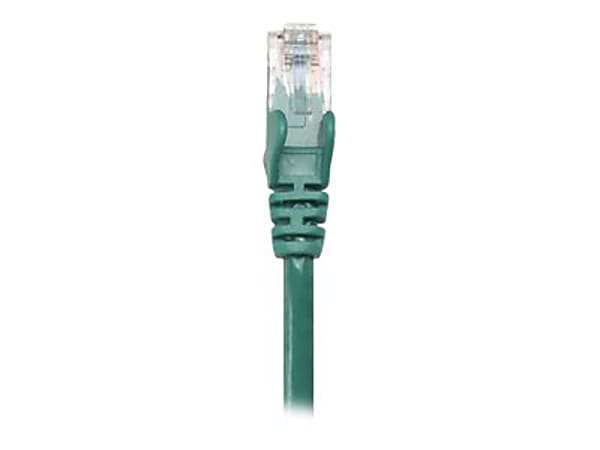 Intellinet Network Patch Cable, Cat5e, 7.5m, Green, CCA, U/UTP, PVC, RJ45, Gold Plated Contacts, Snagless, Booted, Lifetime Warranty, Polybag - Patch cable - RJ-45 (M) to RJ-45 (M) - 25 ft - UTP - CAT 5e - molded, snagless - green