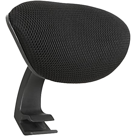 Lorell® Executive Mesh Headrest, Black