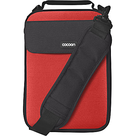 Cocoon CNS343RD Carrying Case (Sleeve) for 10.2" Netbook - Racing Red - Neoprene, Ballistic Nylon - 11.4" Height x 1.6" Width x 8.3" Depth - 1 Pack