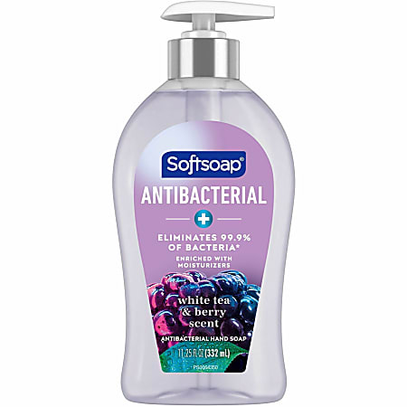 Softsoap Anti Bacterial Tea/Berry Soap - White Tea & Berry Scent - US03574A
