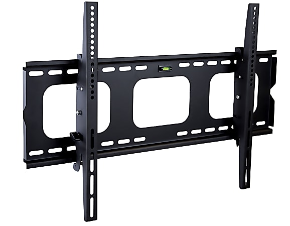 Mount-It! Tilt Mount For 32 - 65" TVs, 12"H x 34"W x 2"D, Black