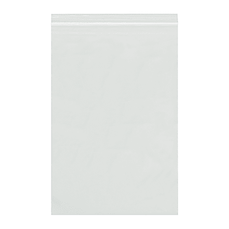 Office Depot® Brand 4 Mil Reclosable Poly Bags, 9" x 14", Clear, Case Of 1000