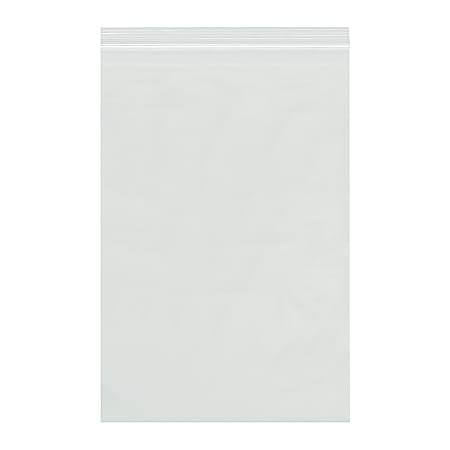 Office Depot® Brand Reclosable 4-mil Poly Bags, 9" x 14", Clear, Case Of 1,000