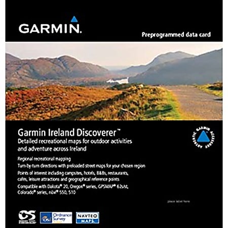 Garmin 010-C1052-00 Northern Ireland Discoverer Digital Map