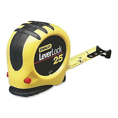 912387-8 Stanley Tape Measure: 25 ft. Blade L, 1 in Blade W, in/ft