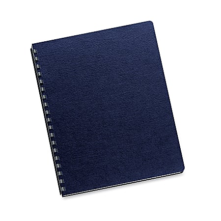 Fellowes Linen Presentation Covers,11-1/4"x8-3/4",200/PK,Navy