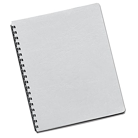 Fellowes® Classic Presentation Covers, 8 3/4" x 11 1/4", White, Pack Of 200