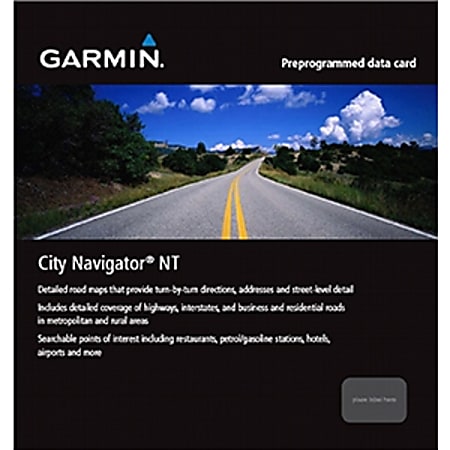 Garmin City Navigator 010-11632-00 Eastern Africa NT Digital Map