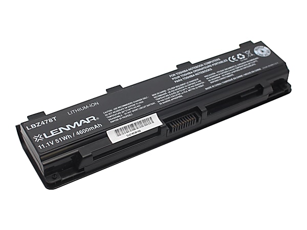 Lenmar LBZ478T Notebook Battery - For Notebook - Battery Rechargeable - 11.1 V DC - 4600 mAh - Lithium Ion (Li-Ion)