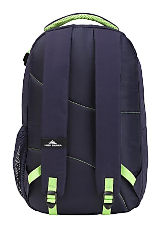 High Sierra Joel Laptop Backpack And Lunch Kit Combo LimeMaritime Office Depot