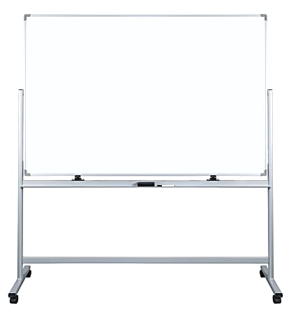 Double-Sided Magnetic Whiteboard Portable Flipchart 70x100 cm with Stand -  Whiteboards - Office Furniture - Office