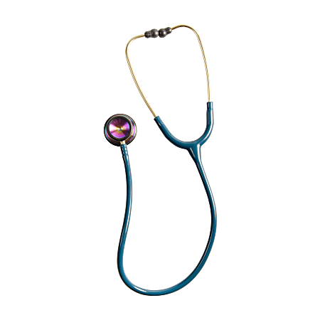 3M™ Littmann® Classic II S.E. Adult Stethoscope, Caribbean Blue/Rainbow