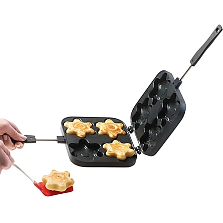 Starfrit Pancake Pan Flower Shape - Muffin Pan - Cast Aluminium Base - 1 Piece(s)