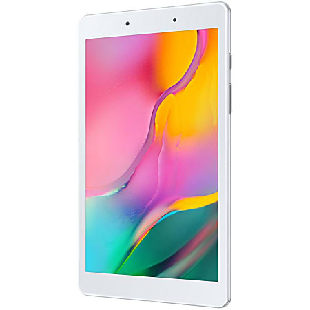 Samsung Galaxy Tab A SM-T290 Tablet - 8" - Quad-core (4 Core) 2 GHz - 2 GB RAM - 32 GB Storage - Android 9.0 Pie - Silver - Qualcomm Snapdragon 429 SoC microSD Supported - 1280 x 800 - Plane to Line (PLS) Switching Display - 2 Megapixel Front Camera