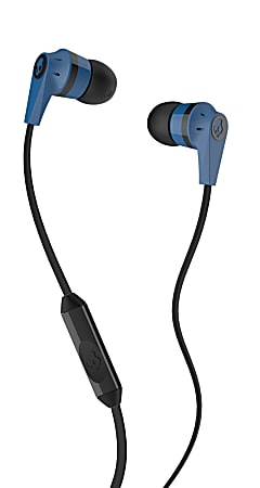 Skullcandy INK'D 2.0 Micd Earbud Headphones, Blue/Black