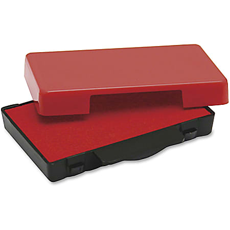 Trodat® Professional Replacement Ink Pad for Trodat® Custom Self-Inking Stamps, 1" x 1.63", Red