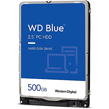 Western Digital Blue WD5000LPCX 500 GB Hard Drive - 2.5" Internal - SATA (SATA/600) - 5400rpm - 2 Year Warranty