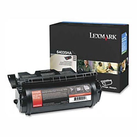 Lexmark™ 64035HA High-Yield Black Toner Cartridge