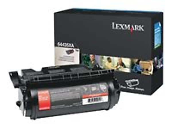 Lexmark Toner, F/T644, X High Yield, 64435Xa