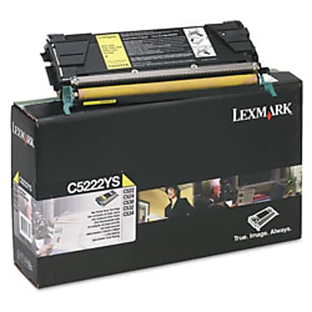 Lexmark™ C5222YS Yellow Toner Cartridge