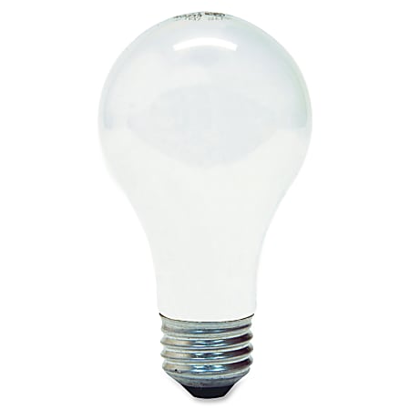 GE Lighting 72-watt Energy-efficient A19 Bulbs - 72 W - 120 V AC - A19 Size - Soft White - E26 Base - 1000 Hour - 4940.3°F (2726.8°C) Color Temperature - 100 CRI - Energy Saver - 12 / Carton