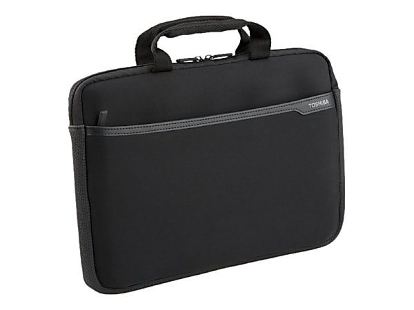Toshiba Notebook Carrying Case - Notebook carrying case - 13.3" - black - for Dynabook Toshiba Portégé A30, R30, X20, X30, Z30; Toshiba Tecra X40; Chromebook 2