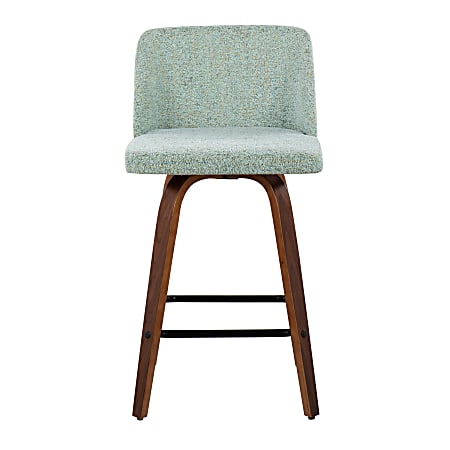 LumiSource Toriano Mid Century Modern Counter Stools BlackLight