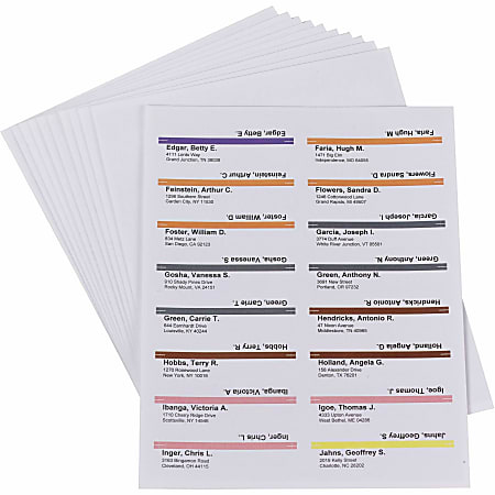 Smead® Viewables® Multipurpose Labels, 64915, Refill Kit, White, Pack Of 160 Labels