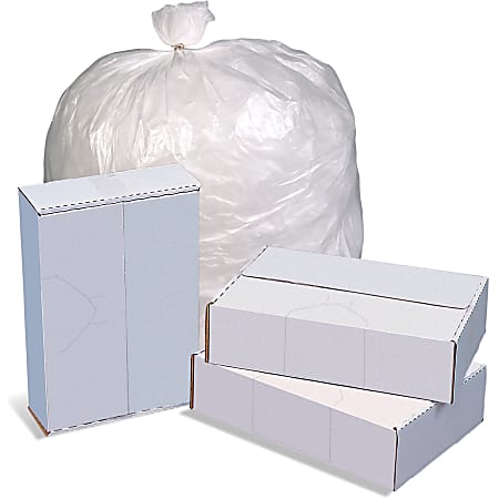 Everyday Genuine Joe High-Density Can Liners - 45 gal Capacity - 40 Everyday Genuine Joe High-Density Can Liners - 45 gal Capacity - 40