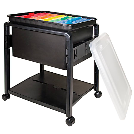 Innovative Storage SpaceMaker™ Fold &#x27;N Roll™ Cart System,