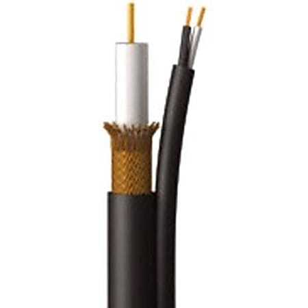 C2G 500ft Siamese RG59/U Coax + 18/2 Power Cable