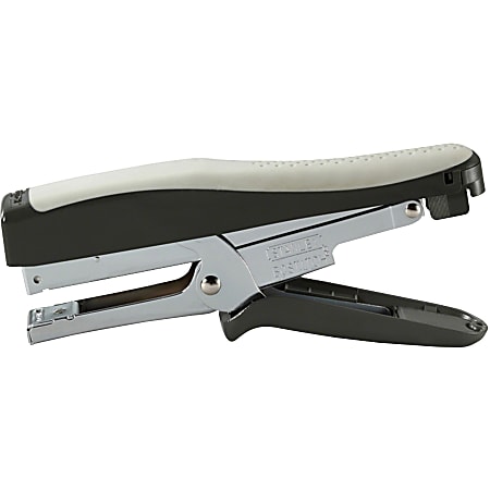 DELI Long Arm Stapler Plier Stapler Machine Black Grey Color Metal