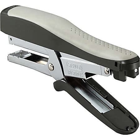 Bostitch® B8 Xtreme Duty Plier Stapler, 45-Sheet Capacity, 0.25 to 0.38  Staples, 2.5 Throat, Black/Charcoal Gray