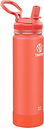 Takeya 64oz Actives Insulated Stainless Steel Water Bottle With