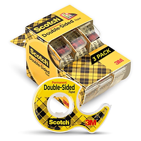 Scotch Wall-Safe Tape 500 in, Clear