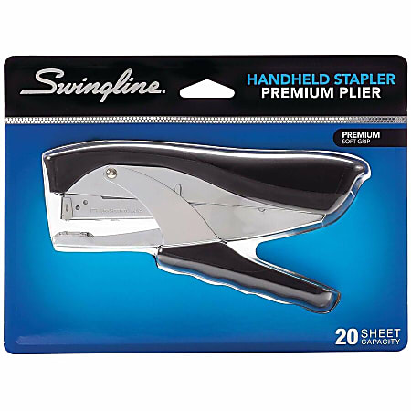 Swingline Premium Handheld Stapler Black - Office Depot