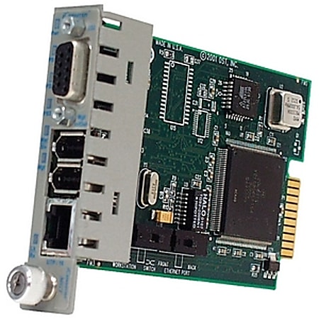 Omnitron Systems iConverter Network Management Module - 1 x Ethernet