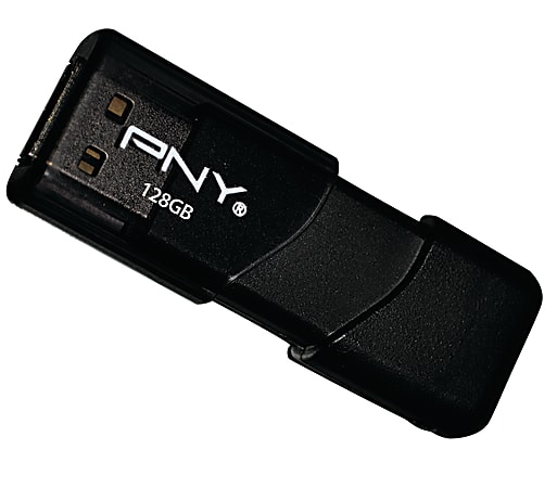PNY Attaché 3 USB 2.0 Flash Drive, 128GB
