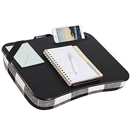 LapGear® Designer Lap Desk, 2-3/4”H x 17-3/”W x 2-3/4”D, Buffalo Check