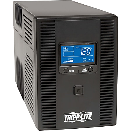Eaton Tripp Lite Series UPS Smart 1300VA 720W Tower LCD Battery Back Up AVR Coax RJ45 USB - UPS - AC 120 V - SMART1300LCDT