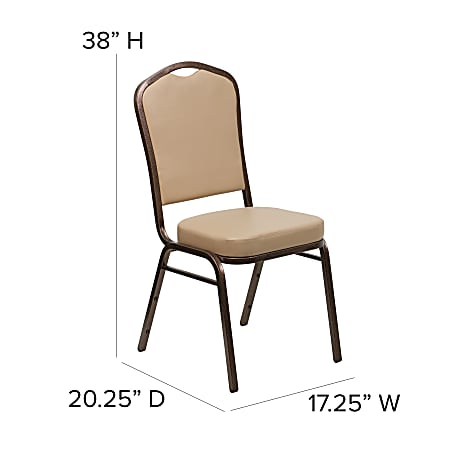 Flash furniture hercules series crown back stacking banquet chair best sale