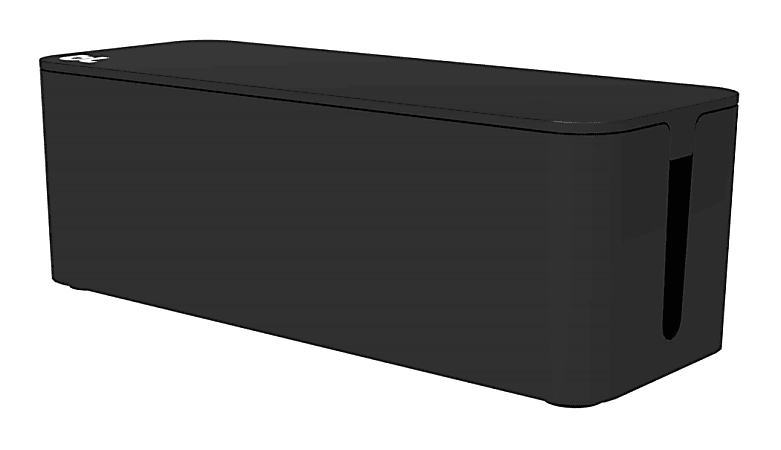 BlueLounge CableBox Cable Management System Black - Office Depot